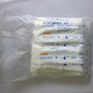 China 134.2Khz Implantable Pet Tracker Microchip With Syringe wholesale