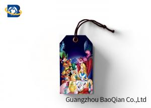 China Eco - Friendly Custom Printed Hang Tags Toy Hangtag Hard Plastic Material 3D Image wholesale