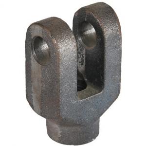 China Steel Investment Casting Base End Hydraulic Cylinder Yoke End / Hydraulic Cylinder Fittings wholesale