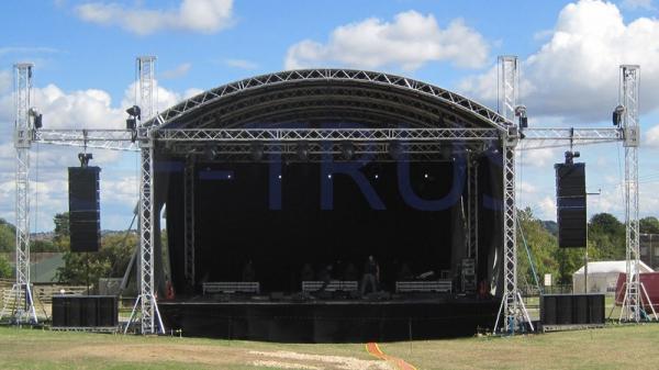 Lightweight Outdoor Concert Stage Aluminum Truss For Trade Show