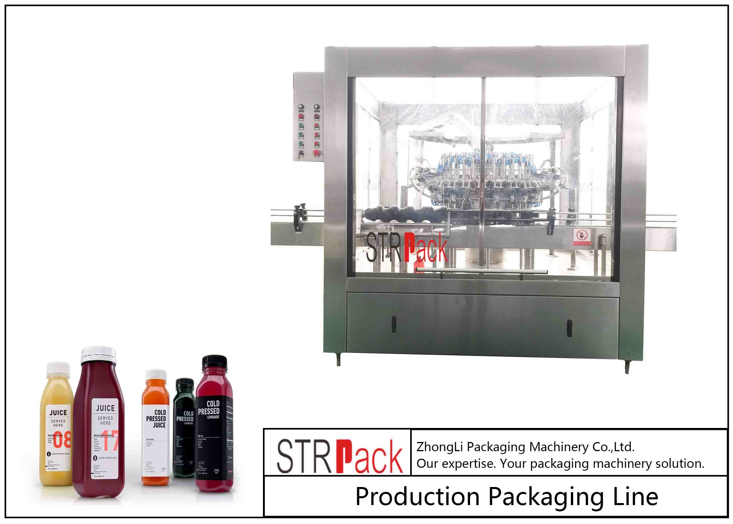 China 8000 BPH Bottle Packing Machine Line Automatic Rotary Bottle Washing Machine With 24 Heads wholesale