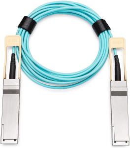 China 100G QSFP28 AOC Active Optical Cable OM3 OM4 Fiber Upto 100M, Cisco Compatible wholesale