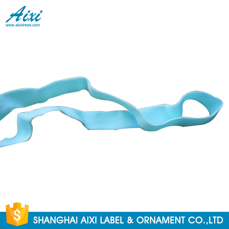 China Decorative Coloured Fold Over Elastic Webbing Straps Elastic Binding Tape wholesale