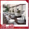 Buy cheap luxury white leather king chair manicure and pedicure furniture spa chair from wholesalers