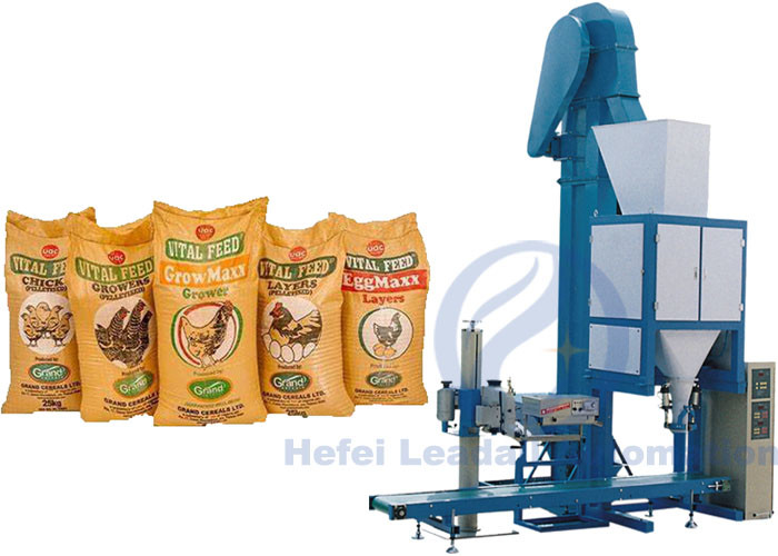 China Poultry Feed Big Bag Filling Machine 100g - 5kg Manual / Automatic Operation wholesale