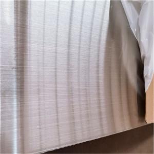 China NO.4 304 2mm Brushed Stainless Steel Sheet 20 Gauge 0.036 12 X 5 wholesale
