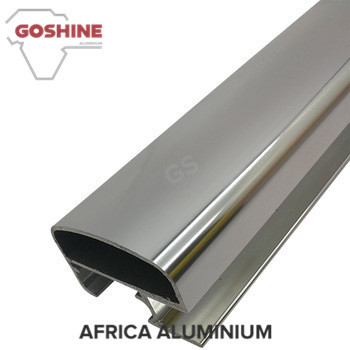 China golden aluminum extrusion profile polish aluminum profile for kitchen and bathroom wholesale