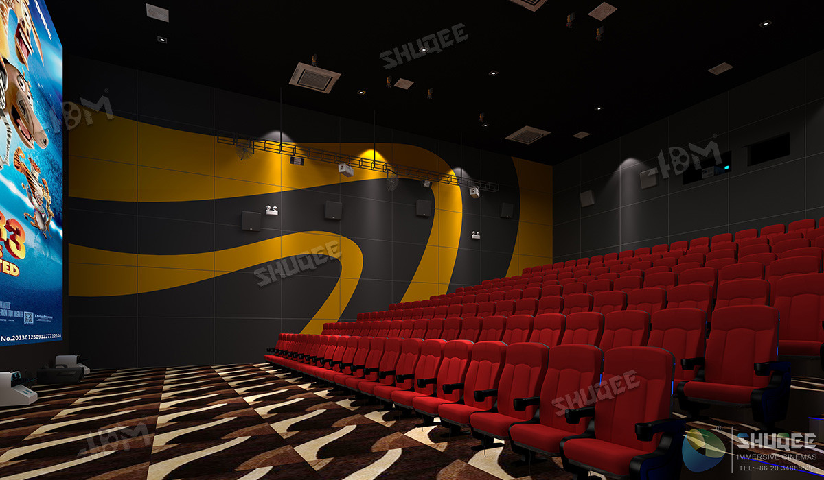 China IMAX 3D Sound Vibration Theater With 2K Projector  For Commercial Use wholesale