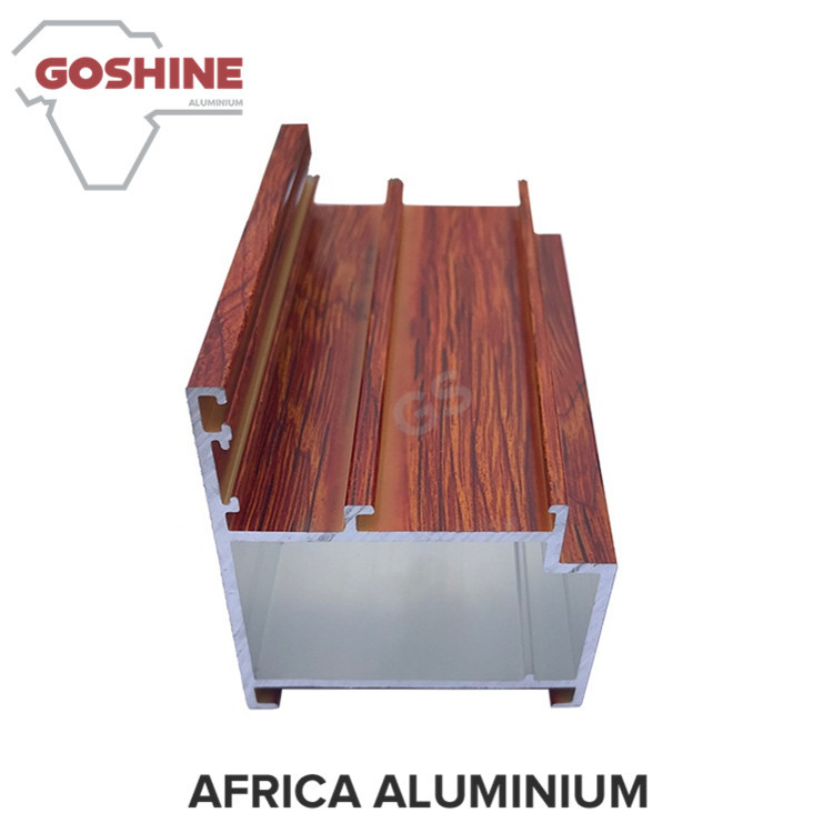 China Wooden Marable Aluminum Heatsink Extrusion Profiles Length Shape Customize wholesale