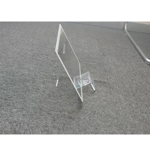 China Custom White Rectangle Highly Transparent and Ultra-Thin Anti-Shock Cover Glass for Phone Tablet TV wholesale