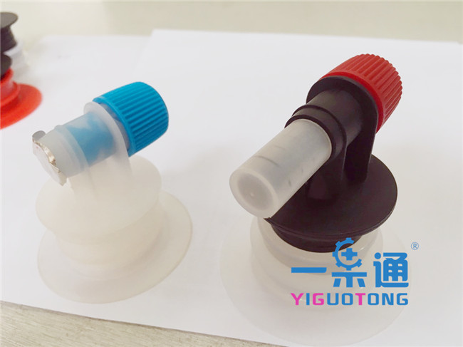 China Standard BIB Connector For Vitop Tap / Aseptic Bag , Coconut Milk Bib Valve wholesale