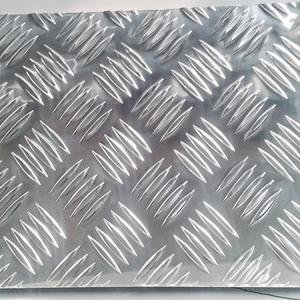 China 1000 Series Embossed Aluminum Check Plate Aluminium Chequer Plate wholesale
