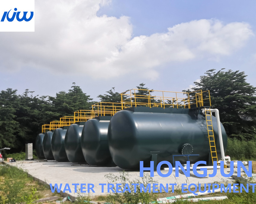 China 3000T/D Mobile Integrated Sewage Treatment Plant Machinery MB Easy To Install wholesale