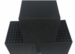 China 64365 11 3 Honeycomb Activated Carbon 100X100X50mm Bulk Density 0.35-0.6g/Cm3 wholesale