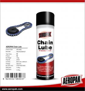 China AEROPAK 500ML aerosol spray can Chain Lube for Motorcycles and Bicycle chains wholesale