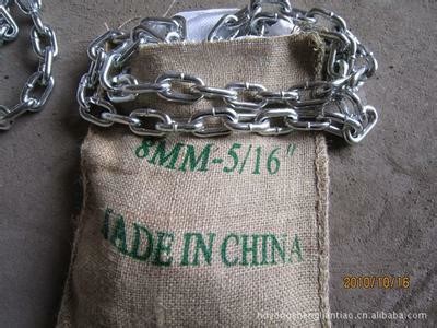 China ASTM80 Standard Stainless Steel Welded Chain For Transportation wholesale