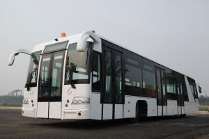 China Adjustable Seat Airport Transfer Bus , Front Axle MERCEDES BENZ 733.W14 Left Hand Drive Bus wholesale