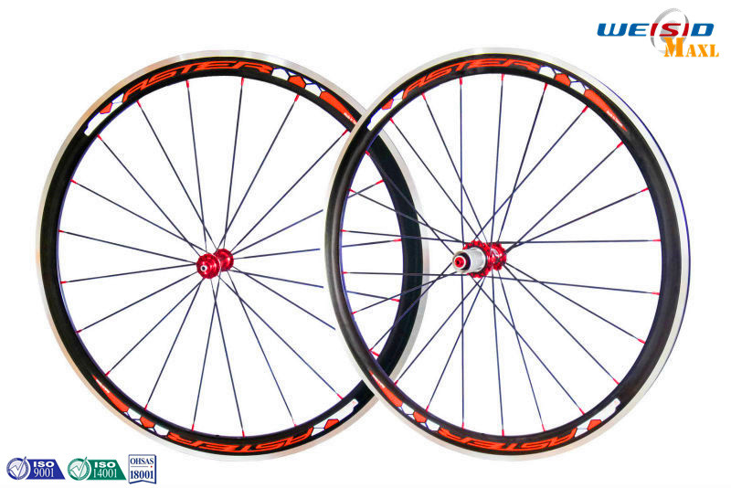 China S2 Duomatic Hub 700C Aluminum Bicycle Wheels Mill Finish Surface wholesale