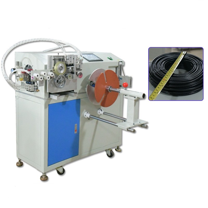 China Floorstanding 80m Automatic Cable Winding Machine Auto Metering wholesale