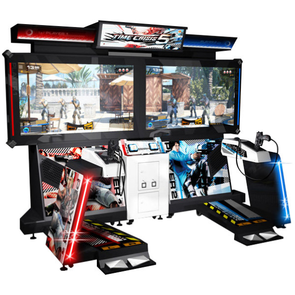 China 110V / 220V Time Crisis 5 Arcade Machine , Large Shooting Video Slot Machines wholesale