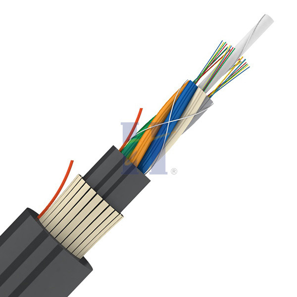 China 72F Aerial ADSS Fiber Cable Outdoor Fiber Optic Cable Span 150m wholesale