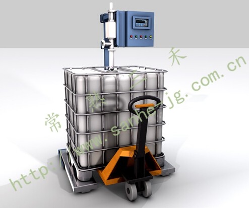 China PLC Control 1500L IBC Liquid Filling Equipment wholesale