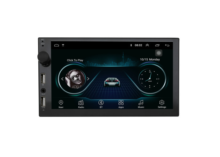 China 7 Inch Double Din Head Unit With Gps And Bluetooth  AUDIO MP5 12 Months Warranty wholesale