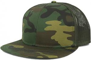 China Common Fabric 3d Embroidery Camo Trucker Cap For Female wholesale