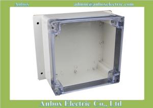 China 160*160*90mm wall mount OEM & ODM electrical outdoor plastic enclosure with clear lid wholesale