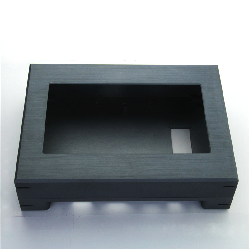 China T3-T8 Aluminum Black Metal Stamping Parts Housing box OEM wholesale