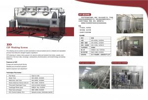China Food Production CIP Cleaning Machine SUS304 3000L 20T/H 4kw CIP Pump wholesale