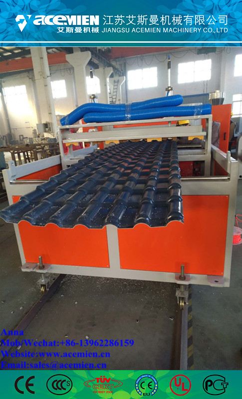 China PVC Wave Tile Extrusion Line plastic roof tile making machine wholesale