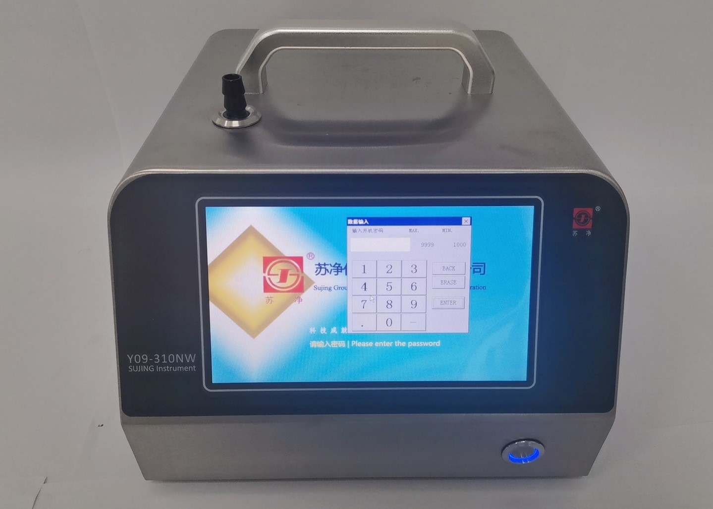 China Six Channels Laser Particle Counter 28.3L/Min Flow Rate wholesale
