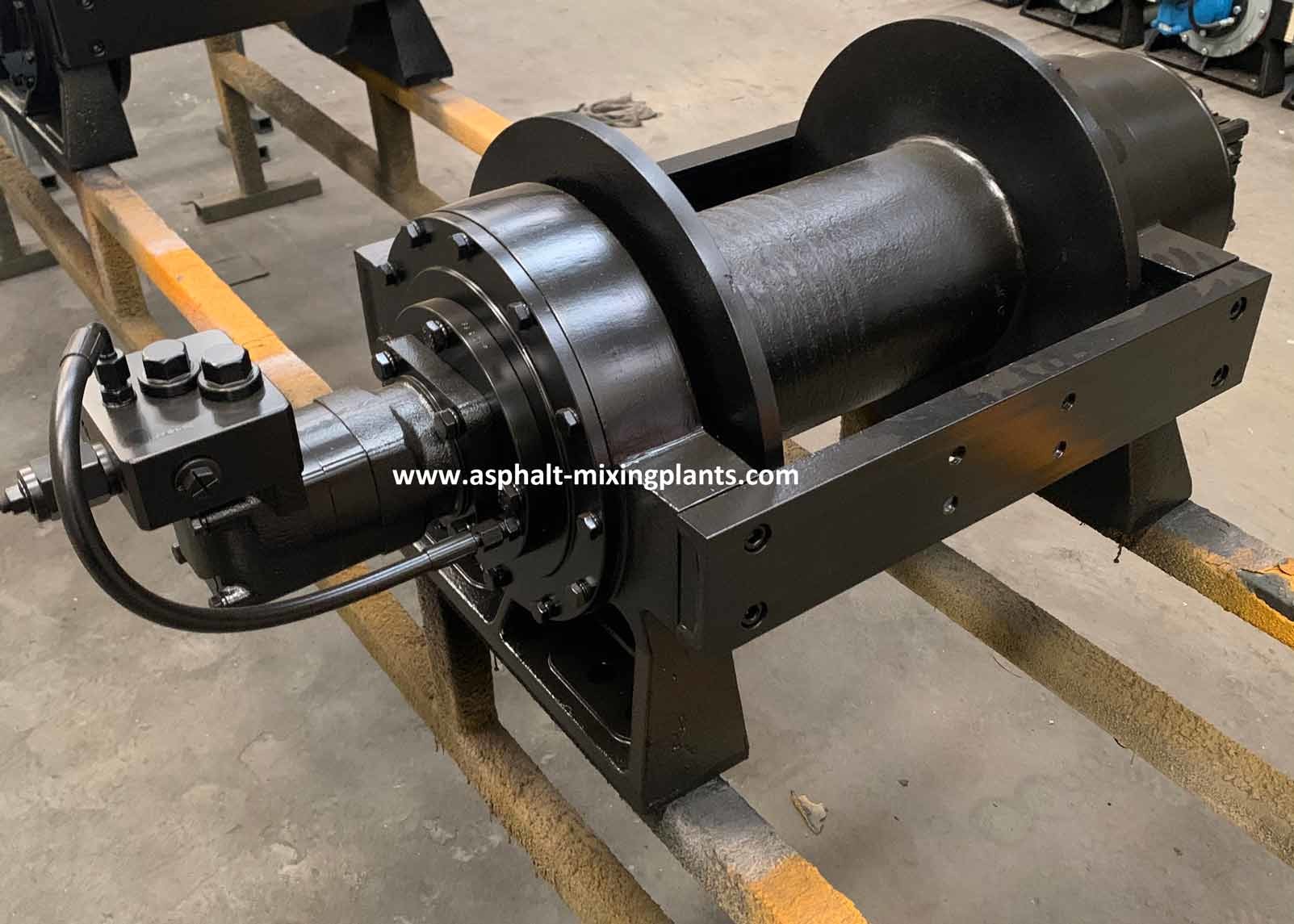 China ISO 22000lb Hydraulic Crane Winch With Free Wire wholesale