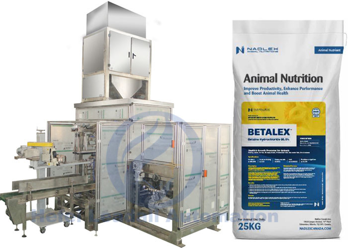 China Animal Nutrition Big Bag Packing Machine Siemens PLC Control System wholesale