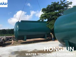 China 3000T/D Mobile Integrated Sewage Treatment Plant Machinery MB Easy To Install wholesale