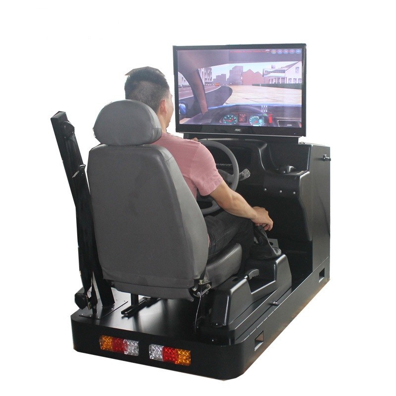 China Single Screen Racing Game Full Driving Simulator , Vehicle Driving Simulator wholesale