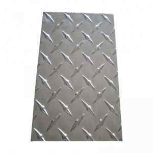 China Decoration Aluminium Checker Plate , Customized Diamond Plate Sheets wholesale