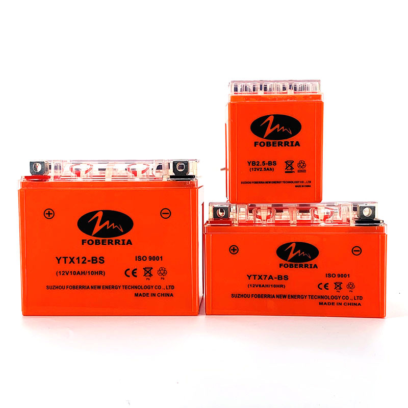 China YTX12BS Motorcycle Lead Acid Battery wholesale