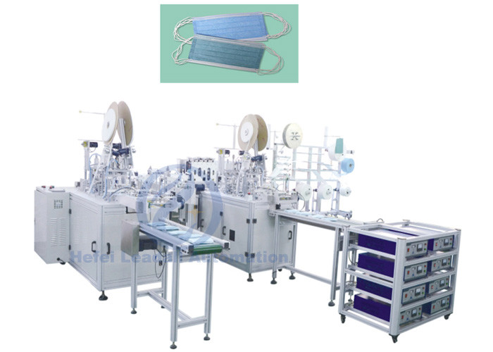 Buy cheap Fully Automatic Face Mask Making Machine / Surgical Mask Machine With Ear Band from wholesalers