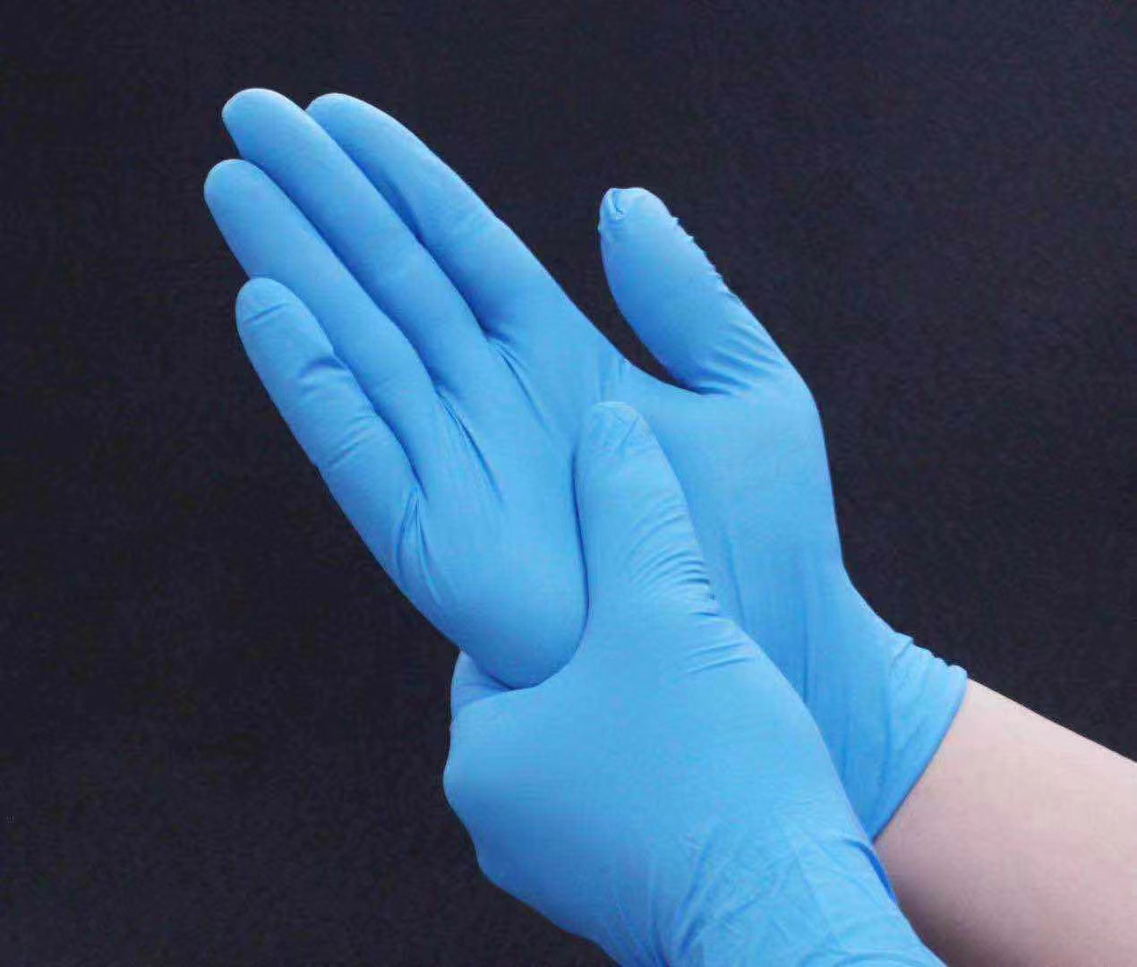 China Nitrile Disposable Inspection Gloves、 pvc disposable inspection gloves wholesale