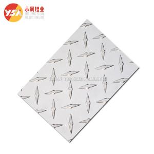 China 6.5mm Aluminum Checkered Plate H32 Aluminum Diamond Plate 4x8 Sheet wholesale