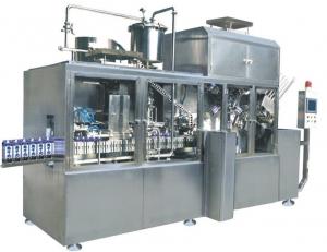 China 4 Head Automatic Milk Filling Capping Machine Small Bottle wholesale