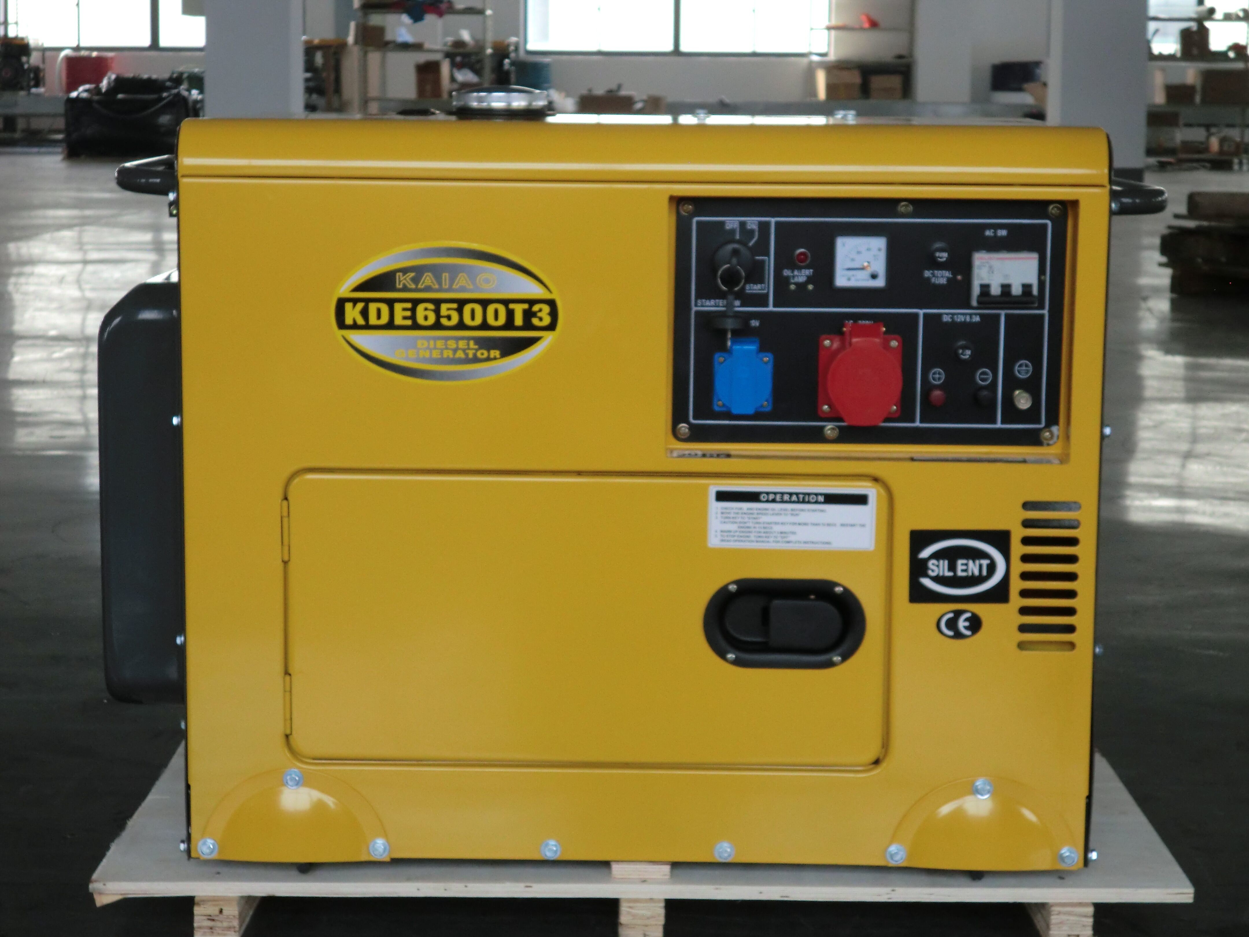 China Popular small portable generator--5kw diesel engine generator set from china factory wholesale
