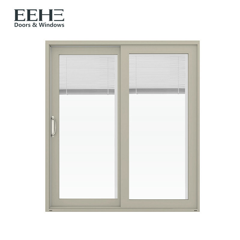 China Double Glazing Aluminium Sliding Patio Doors For Construction Buildings wholesale