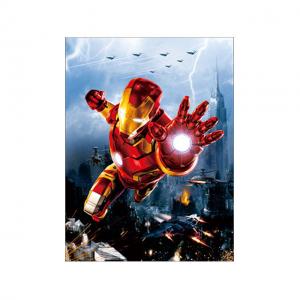China Flip 3D Lenticular Pictures Super Hero Marvel Movie Vintage Painting For Home Decoration wholesale
