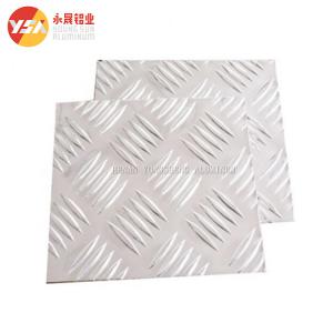 China 5 Bar Aluminium Checker Plate Pattern Aluminum Plate AA1100 Aluminum Checkered Plate for Elevator Floor wholesale