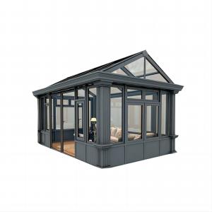 China 6063 Aluminum Frame Season Outdoor Glass Room Glass Houses Sun House wholesale