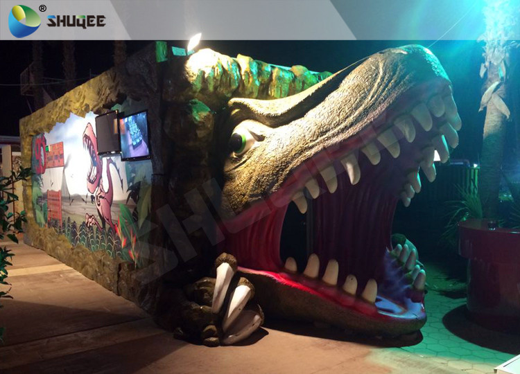 China Electric Dynamic 7D Cinema System Dinosaur House In Entertainment Places wholesale