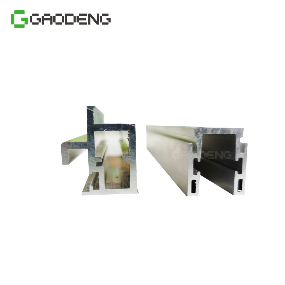 China 6000 Series Aluminium Glass Door Profile Powder Coated Wood Grain Anodized wholesale